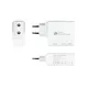 Good Connection Schnellladegerät 90W 3x USB-C, 1x USB-A PD weiß