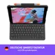 Logitech Slim Folio für iPad 10.2 (2019-2021), grafit