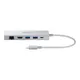 Samsung EE-P5400 Multiport Adapter silber, USB-C 3.0