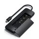 Satechi USB-C Hybrid Multiport Adapter mit SSD Steckplatz Schwarz