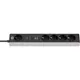 Brennenstuhl 1159780615 Steckdosenleiste 5-fach, mit USB, 1.5m ,schwarz
