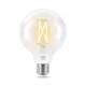 WiZ 60W E27 Globeform Filament Clear (TW) Einzelpack