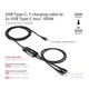 Club 3D CAC-1527 Ladekabel 1.8m 1.80 m schwarz