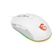 MSI Clutch GM11 Gaming Maus Weiß USB