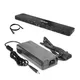 Club3D CSV-1566 4K ChargingDock USB-C / 6xUSB3/DP/2xHDMI/LAN, 120W