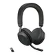 Jabra Evolve2 75 MS Stereo Bluetooth Headset schwarz mit Ladestation