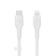 Belkin Flex Lightning/ USB-C Kabel mfi zertifiziert 1m weiß CAA009BT1MWH