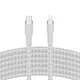Belkin Pro Flex Lightning/ USB-C Kabel bis 15W mfi zertifiziert CAA011BT1MWH