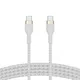 Belkin Pro Flex USB-C/ USB-C Kabel Power Delivery 60W 1m weiß CAB011BT1MWH