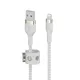 Belkin Pro Flex Lightning/ USB-A Kabel mfi zertifiziert 2m weiß CAA010BT2MWH