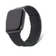 Decoded magnetisches Silikonarmband LITE Schwarz 38-40mm