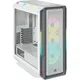 Corsair 5000T RGB TG Tempered Glass, weiß