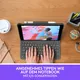 Logitech Slim Folio Hülle und Tastatur für Apple iPad 10,2" 2019 span. Layout