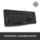 Logitech K120 US-Layout schwarz OEM 920-002509