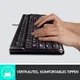 Logitech K120 US-Layout schwarz OEM 920-002509