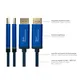 Good Connections Adapterkabel Smartflex USB-C/ DisplayPort 4K UHD 60Hz 1m blau