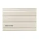 Samsung Portable SSD T7 Shield 1 TB USB-C 3.1 (10Gb/​s) Beige externe Festplatte SSD