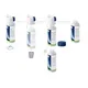 JURA 24211 Milchsystem-Reiniger Mini-Tabs (Dosierflasche) 180g