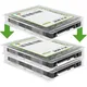 ICY BOX IB-AC6251 Festplatten Schutzbox für 2.5 Festplatten