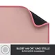 Logitech Desk Mat Studio Series rosa