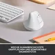 Logitech Lift Vertical weiß