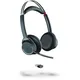 POLY Voyager Focus UC B825-M Bluetooth Headsetsystem, Binaurales Modell, USB Dongle