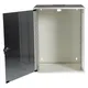 EFB-Elektronik 19" 15HE Wandgehäuse Basic, FLAT-Pack, Tiefe 450mm, RAL9010