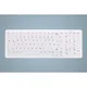 Cherry AK-C7000F-U1-W/GE Kabelgebundene Tastatur USB Weiß (Wischdesinfektion)