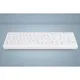Cherry AK-C7000F-U1-W/GE Kabelgebundene Tastatur USB Weiß (Wischdesinfektion)