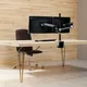 Ergotron LX Dual Monitorarm erweiterbar auf 4 Monitore Tischhalterung aluminium