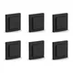 Senic Friends of Hue Switch matt schw. batterieloses 6-fach Schalterset