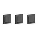Senic Friends of Hue Switch anthrazit batterieloses 3-fach Schalterset