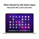 Apple MacBook Air 13,6" 2022 M2/8/256GB SSD 8C GPU Polarstern MLY13D/A