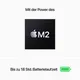 Apple MacBook Air 13.6'' MLXY3D/A-Z15W-015 (Mid 2022) M2 / 16 GB RAM / 512GB SSD / 8C GPU / Silber BTO
