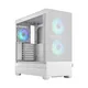 Fractal Design Pop Air RGB TG Clear white