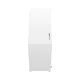 Fractal Design Pop Silent TG Clear Tint weiß