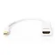 Digitus DB-340404-001-W DisplayPort Adapter/Konverter mini DP-HDMI Typ A St/Bu, 0.15m
