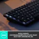 Logitech MX Mechanical Mini DE-Layout, Brown Switches, graphite