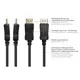Good Connections DisplayPort 2.0 Kabel 8K @60Hz Kupferleiter 3,0m schwarz