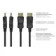 Good Connections Adapter DisplayPort 1.2 St an HDMI 1.4b Bu 4K @30Hz ca. 20cm