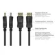 Good Connections Adapter DisplayPort 1.4 St an HDMI 2.0b Bu 4K @60Hz ca. 20cm