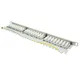 Good Connections Patch Panel 19" Cat. 6 24-Port 0,5 HE STP lichtgrau