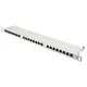 Good Connections Patch Panel 19" Cat. 6 24-Port 0,5 HE STP lichtgrau