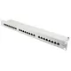 Good Connections Patch Panel 19" Cat. 6 24-Port 1 HE STP lichtgrau