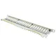 Good Connections Patch Panel 19" Cat. 6A 24-Port 0,5 HE STP lichtgrau