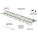 Good Connections Patch Panel 19" Cat. 6A 24-Port 0,5 HE STP lichtgrau