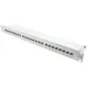 Good Connections Patch Panel 19" Cat. 6A 24-Port 1 HE STP reinweiß