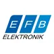 EFB-Elektronik 19" 1HE  8-fach SCHUKO mit Schalter, RAL 9005 EK631DE.2