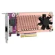 QNAP QM2-2P10G1TB Erweiterungskarte 2 x PCIe Gen3 NVMe SSD & 1 x 10GbE Port