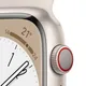 Apple Watch Series 8 GPS + Cellular 41mm Starlight Aluminium Case / Starlight Sport Band Regular